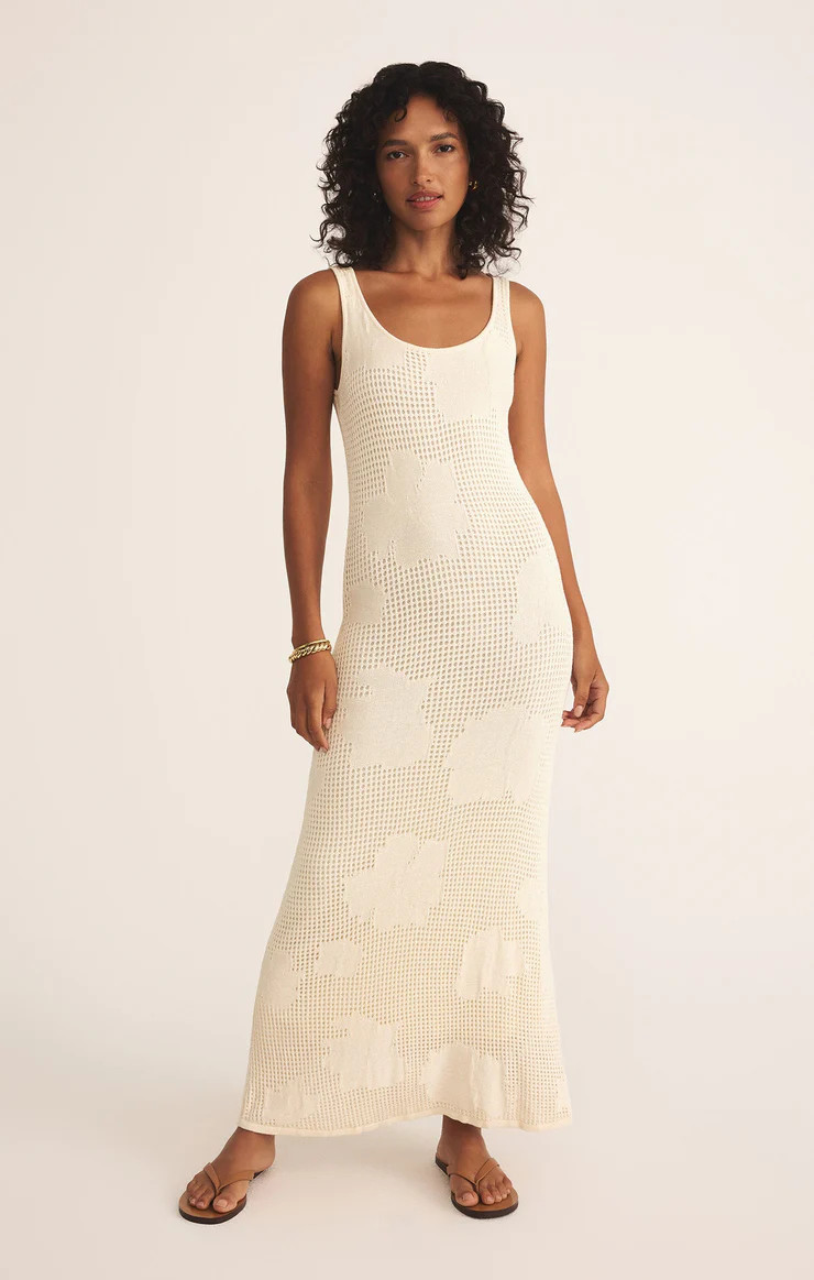Praya Fleur Crochet Midi Dress | Z Supply