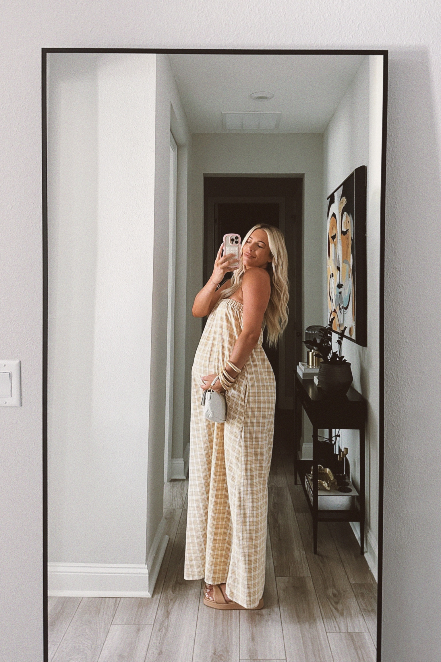 Gingham maxi dress (wearing small) & sandals linked 🫶🏼 Easter outfit, spring dress, Easter dress 

#LTKbump #LTKSeasonal #LTKstyletip