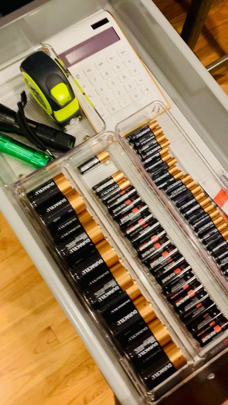Battery drawer organization 

#LTKunder50 #LTKhome #LTKFind