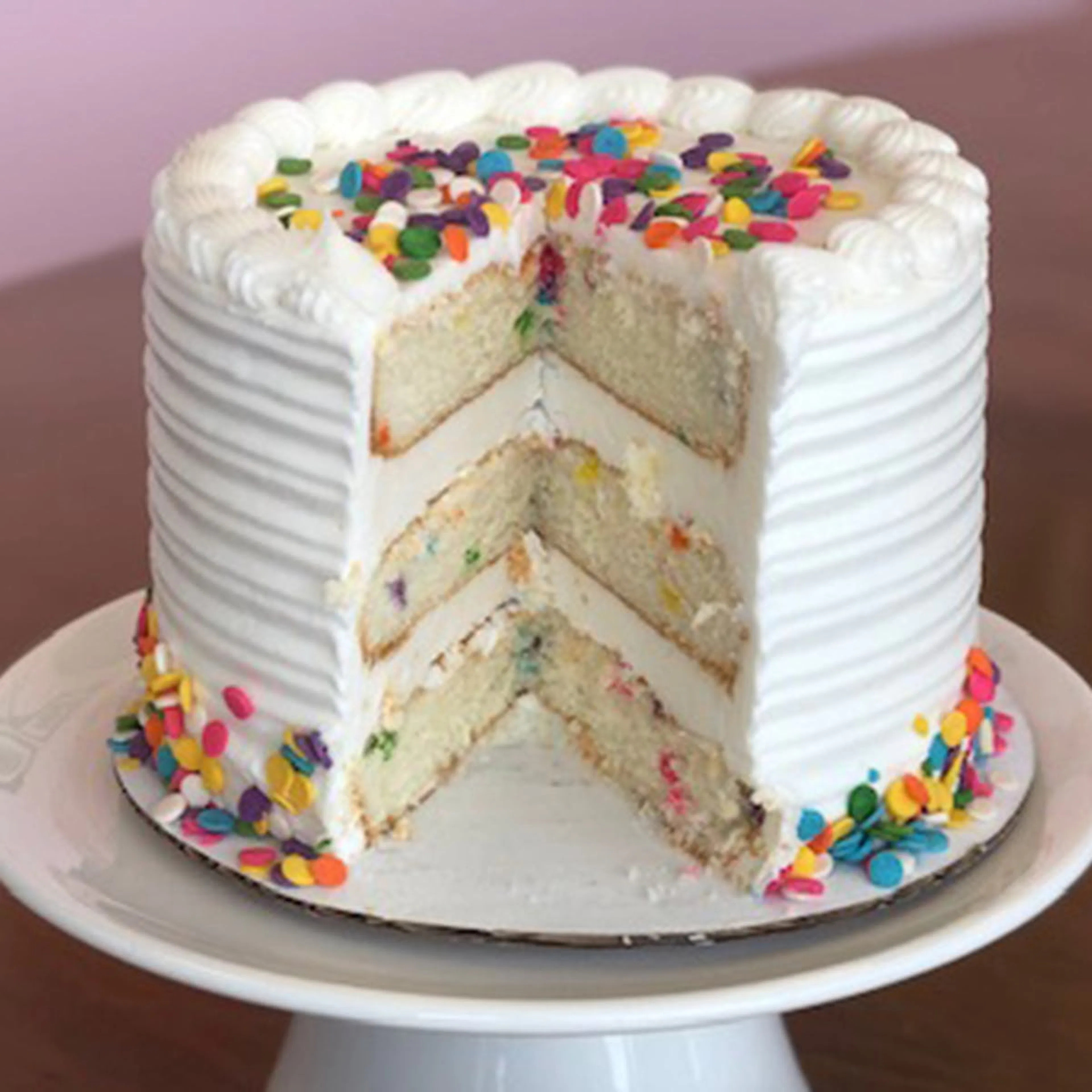 Confetti Birthday Cake by Blue Owl Bakery | Goldbelly | Goldbelly