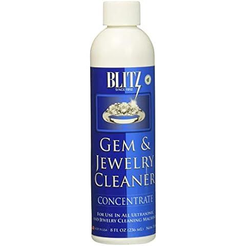 Blitz Gem & Jewelry Cleaner Concentrate (8 Oz) (1-Pack), 8 Fl Oz (Pack of 1) | Amazon (US)
