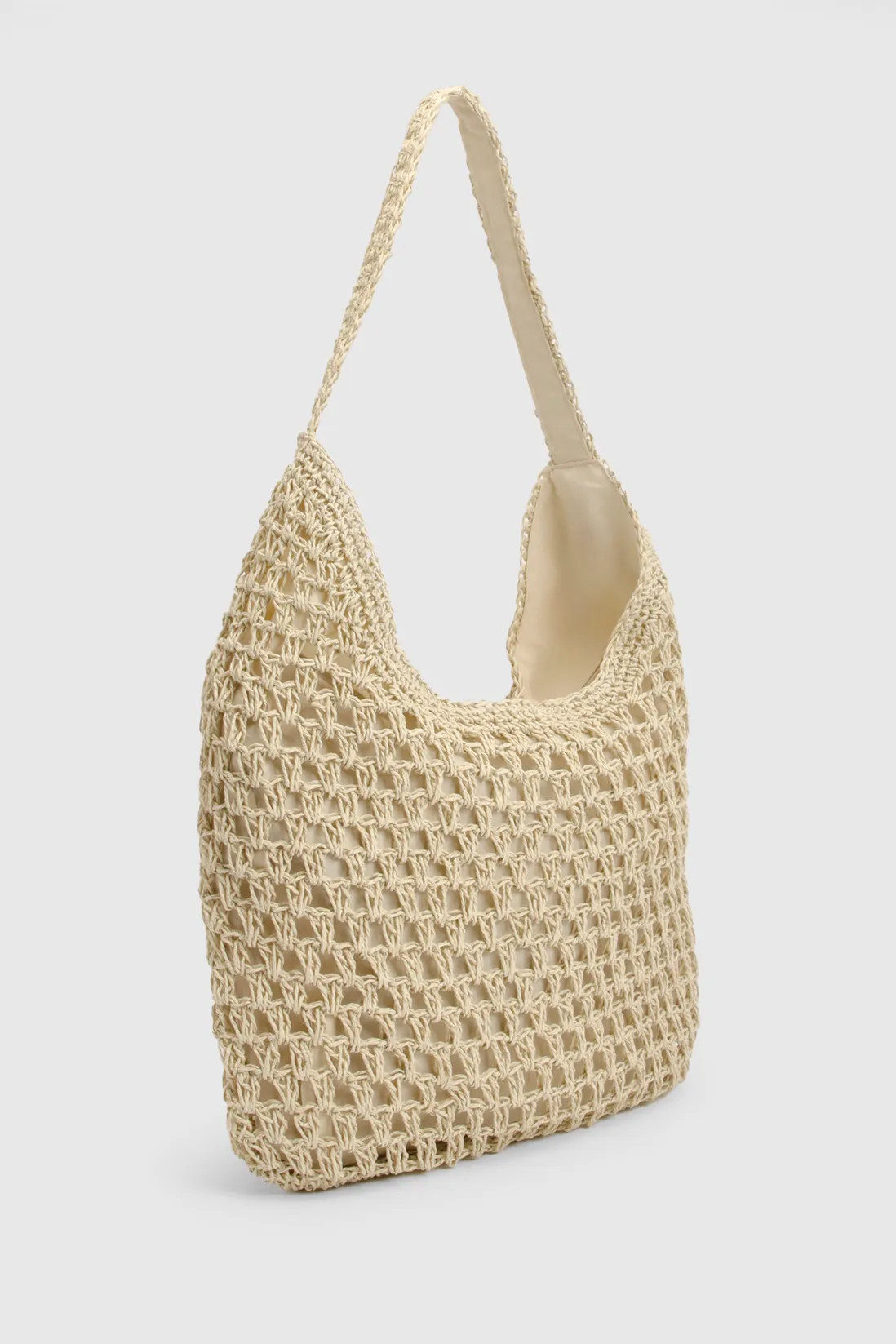 Bags & Purses | Slouchy Straw Beach Bag | boohoo | Boohoo.com (UK & IE)