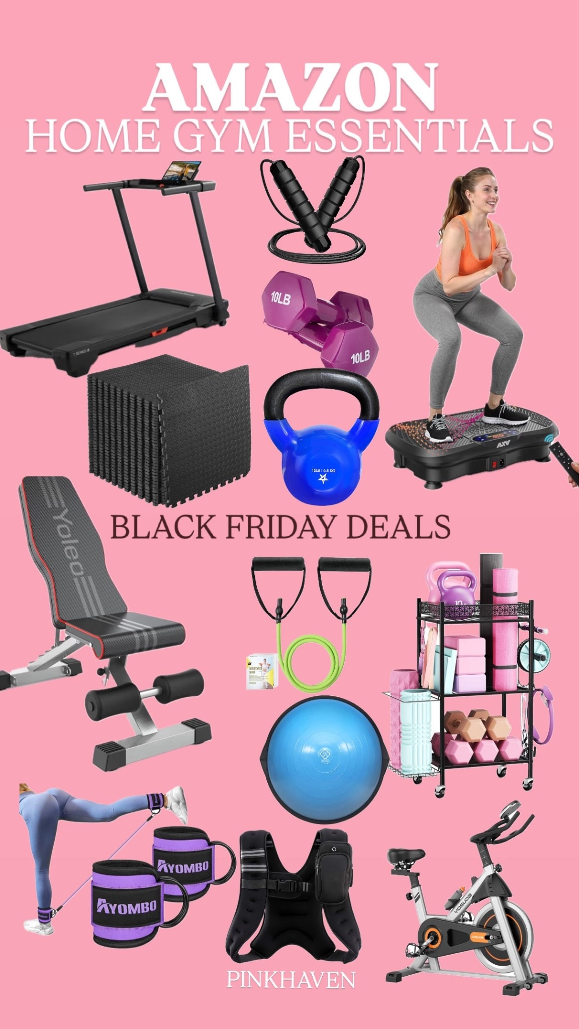 Up to 40% off on home gym essentials for Black Friday on Amazon! 

#workiut #trending #topselling #homegym #gym #esentials #necessities #blackfriday #salealert #deal

#LTKfitnessgoals #LTKCyberWeek #LTKSaleAlert