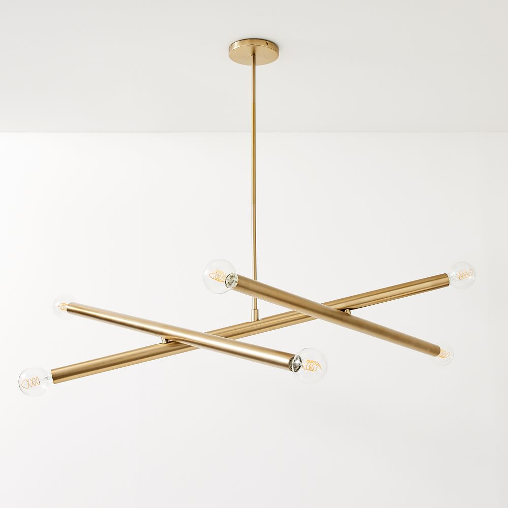 Trace Chandelier (30"&ndash;45") | West Elm (US)
