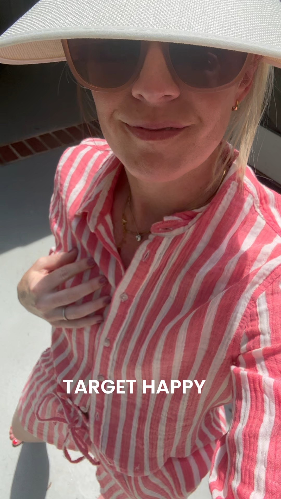 Love this Target set 
In a small , love my new visor too💓

#LTKOver40 #LTKFindsUnder50