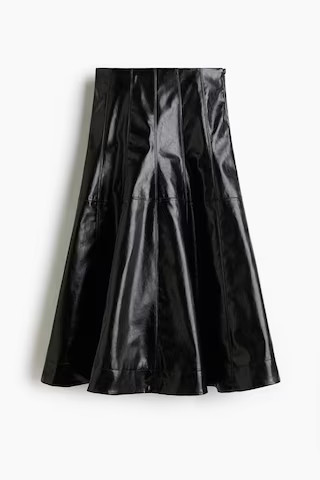 Coated Circle Skirt | H&M (US + CA)