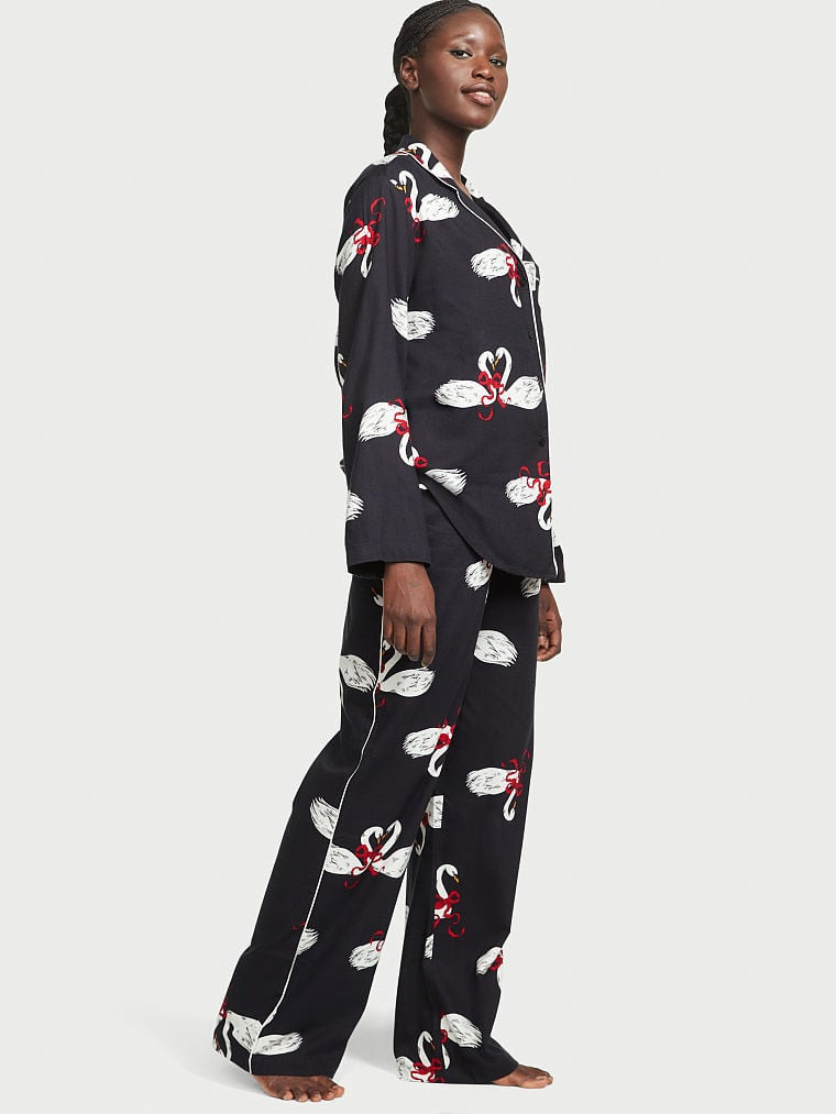 Flannel Long Pajama Set | Victoria's Secret (US / CA )
