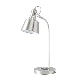 Taylor Wireless Charging Task Lamp with USB | Pottery Barn Teen