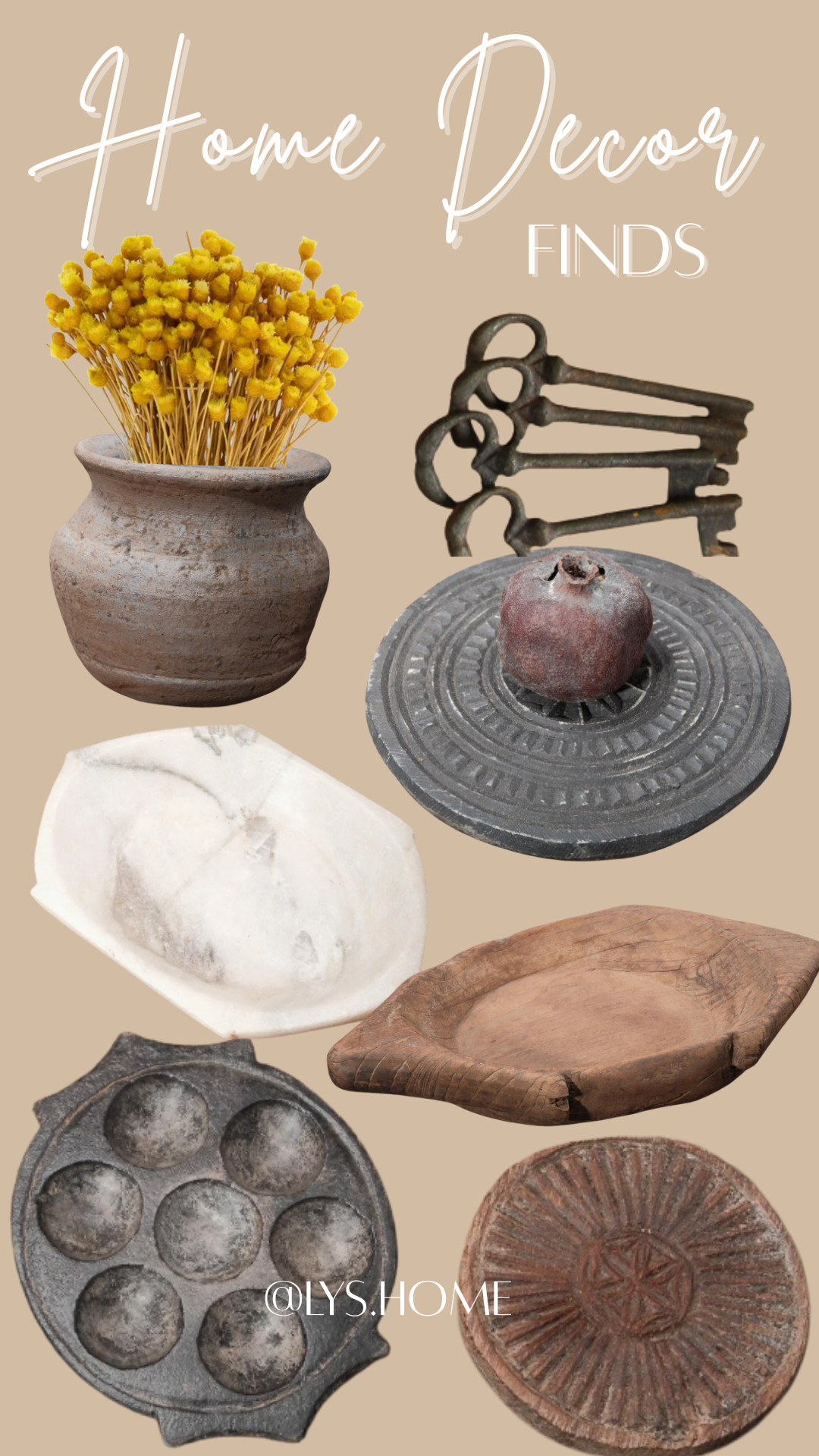 One of a kind pieces you can display year-round. 

 #LTKSeasonal #LTKHome