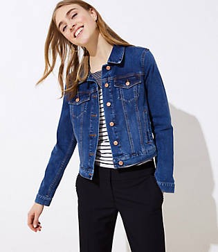 LOFT Modern Denim Jacket | LOFT