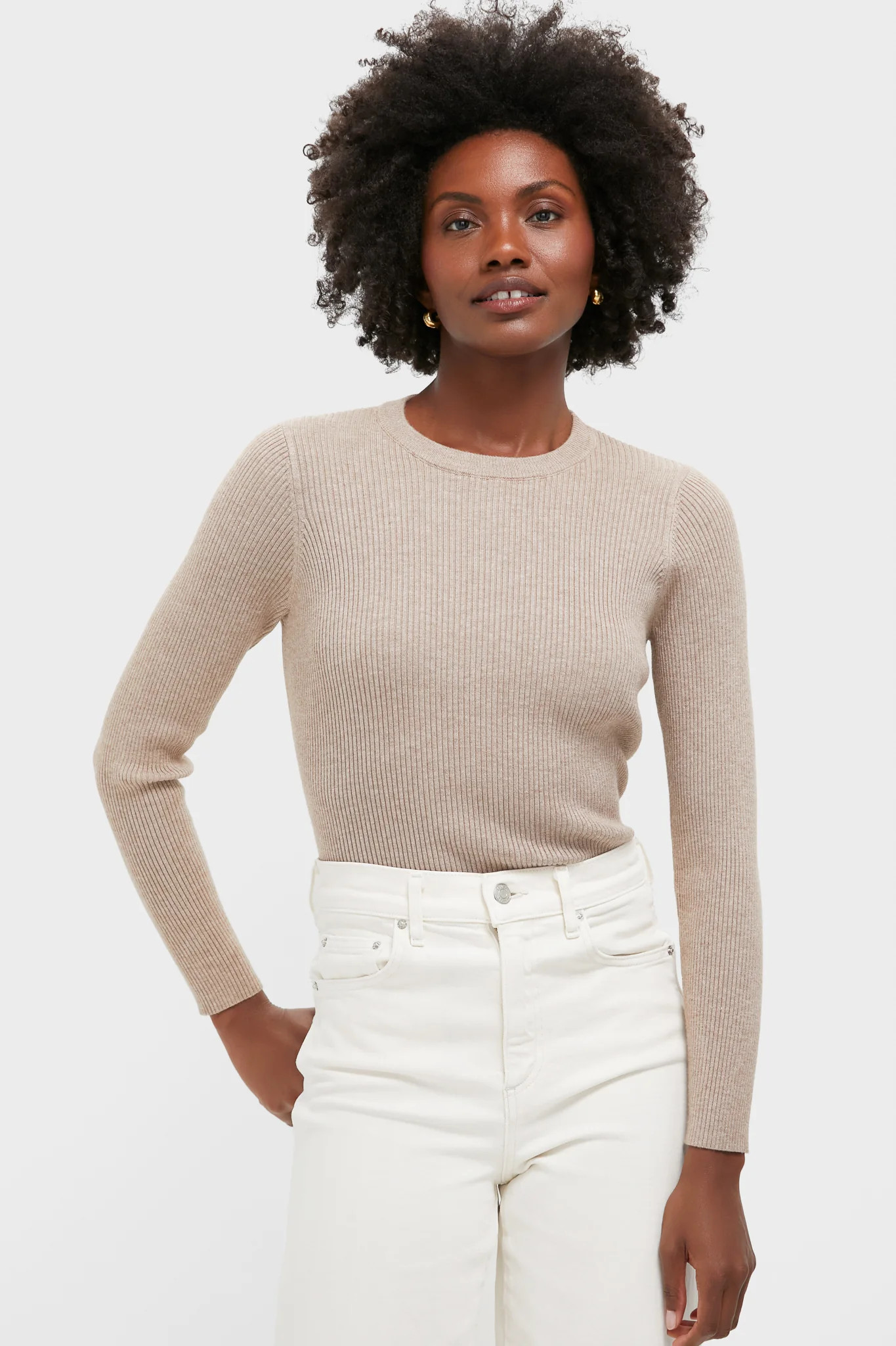 Oat Alden Ribbed Crewneck | Tuckernuck (US)