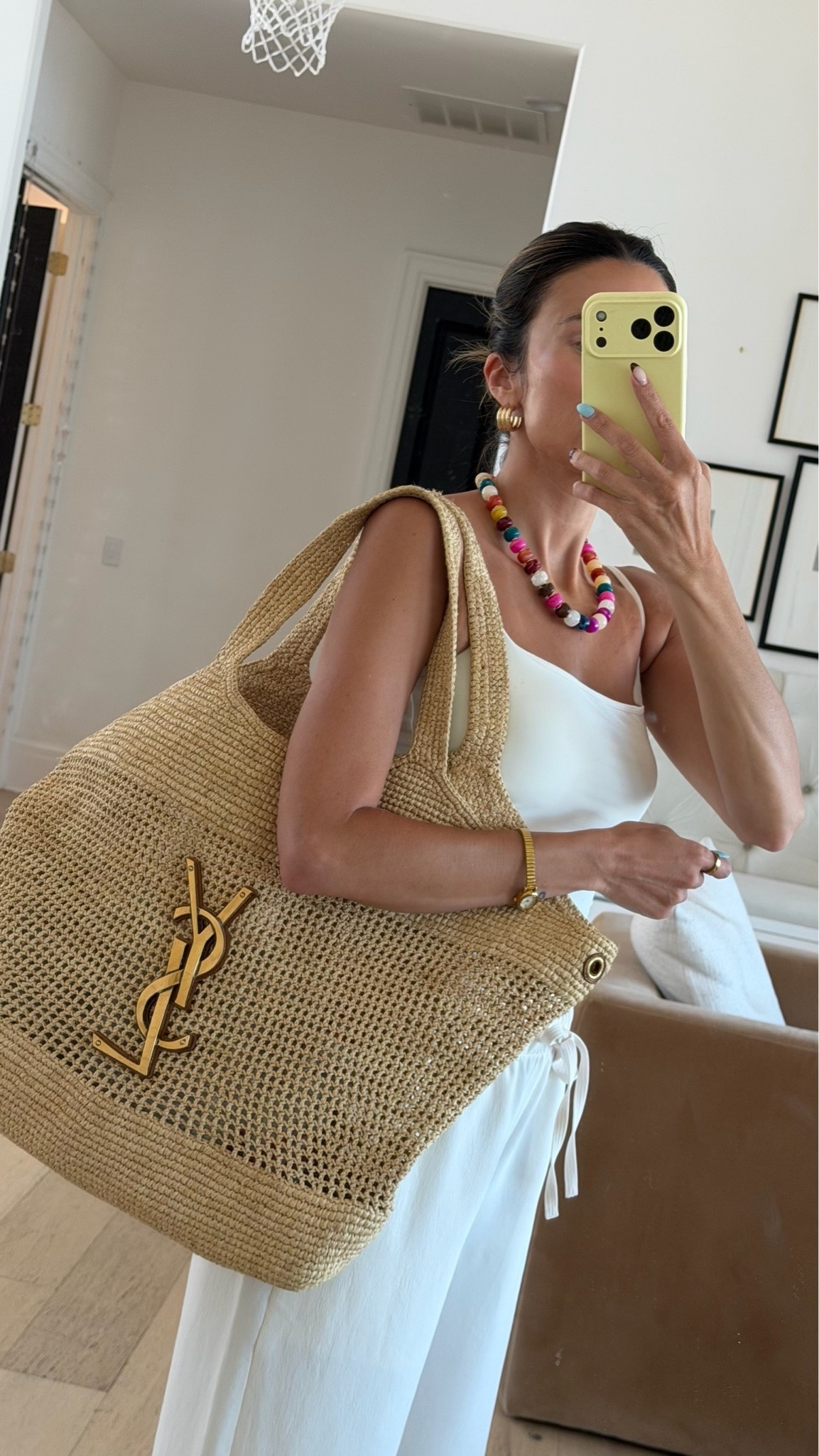 Summer weekend outfit 🤍 obsessed with this designer beach bag 

Ysl beach bag, beach tote, ysl raffia beach tote, amazon fashion

#LTKootd #LTKOver40 #LTKSeasonal
