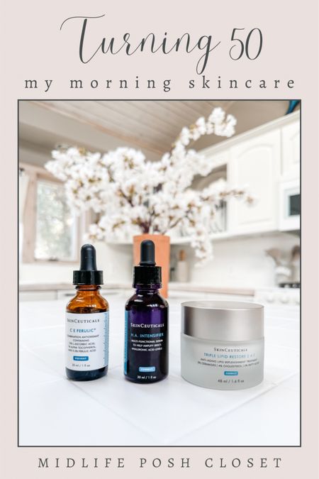 I am turning 50 next week, so skincare is a priority for me. These are the skin surgical products that I use on my face in the morning.

#LTKbeauty #LTKSeasonal #LTKover40