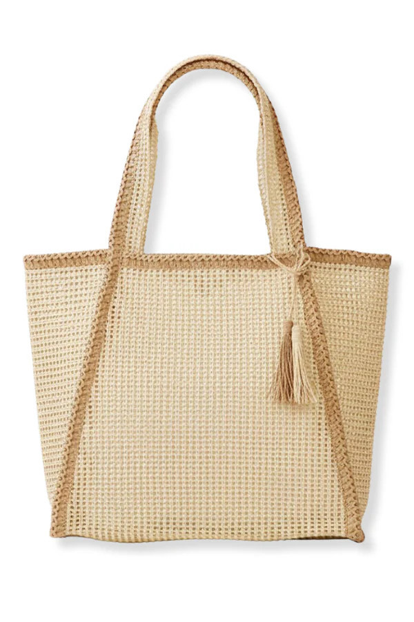 Meet You At The Shore Woven Straw Tote Bag | The Willow Tree