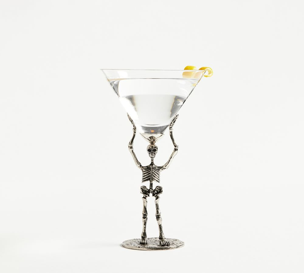 Skeleton Martini Glass | Pottery Barn (US)