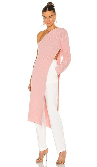 The Mercury Knit Sweater in Rose Smoke | Revolve Clothing (Global)