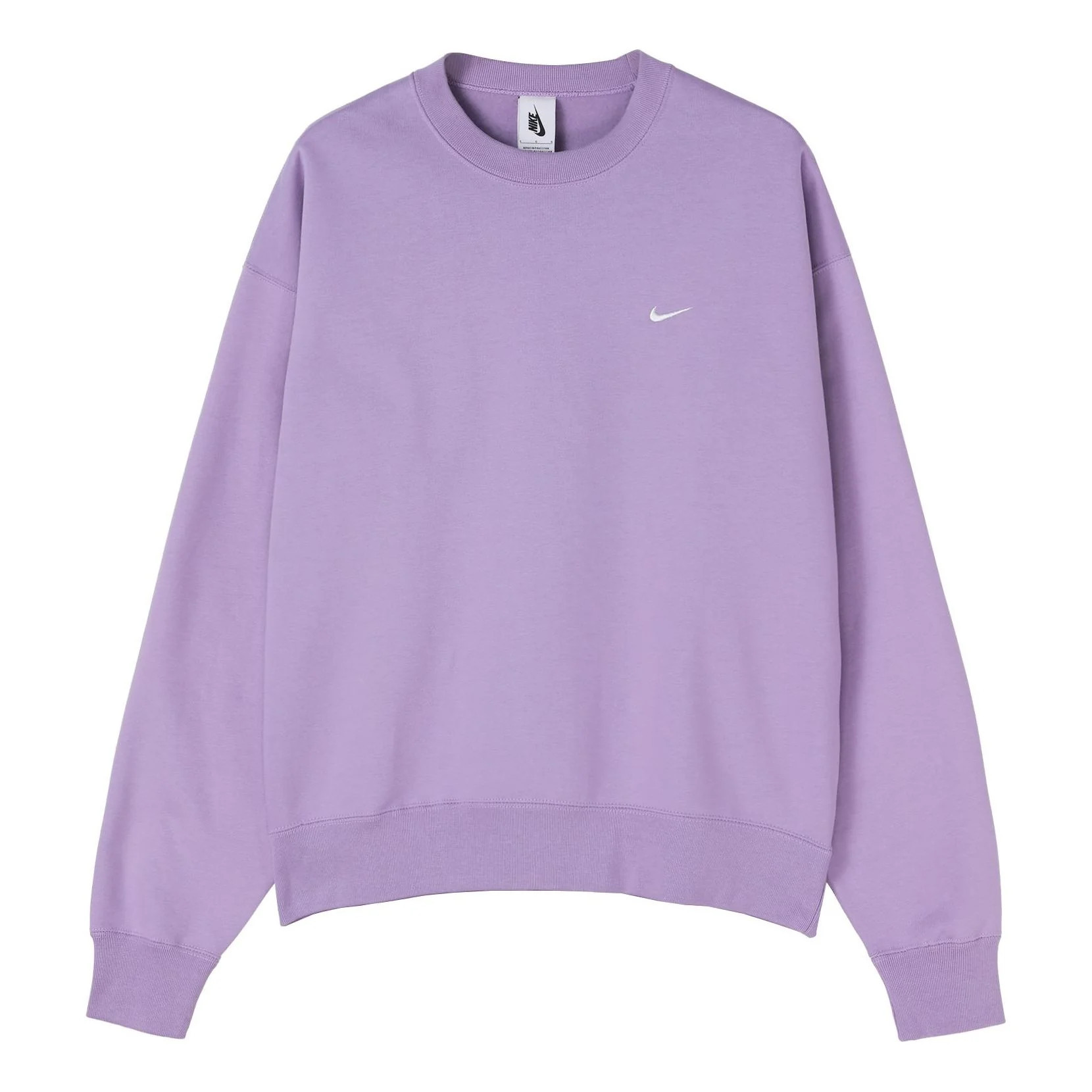 Nike MENS Lab Nrg Fleece Crew Casual Sports Purple DA0318-563 | KICKS CREW