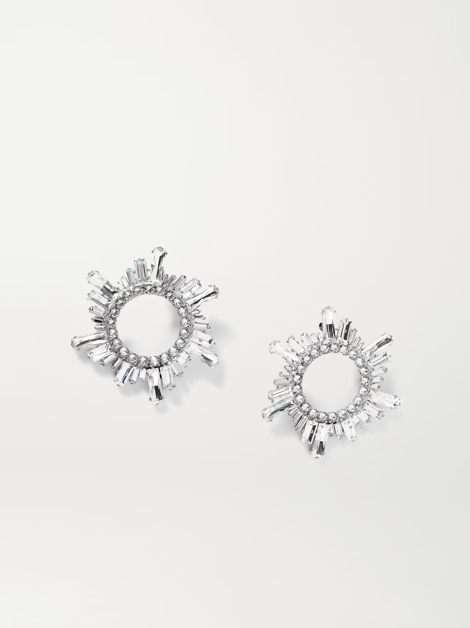 Begum silver-tone crystal earrings | NET-A-PORTER (US)