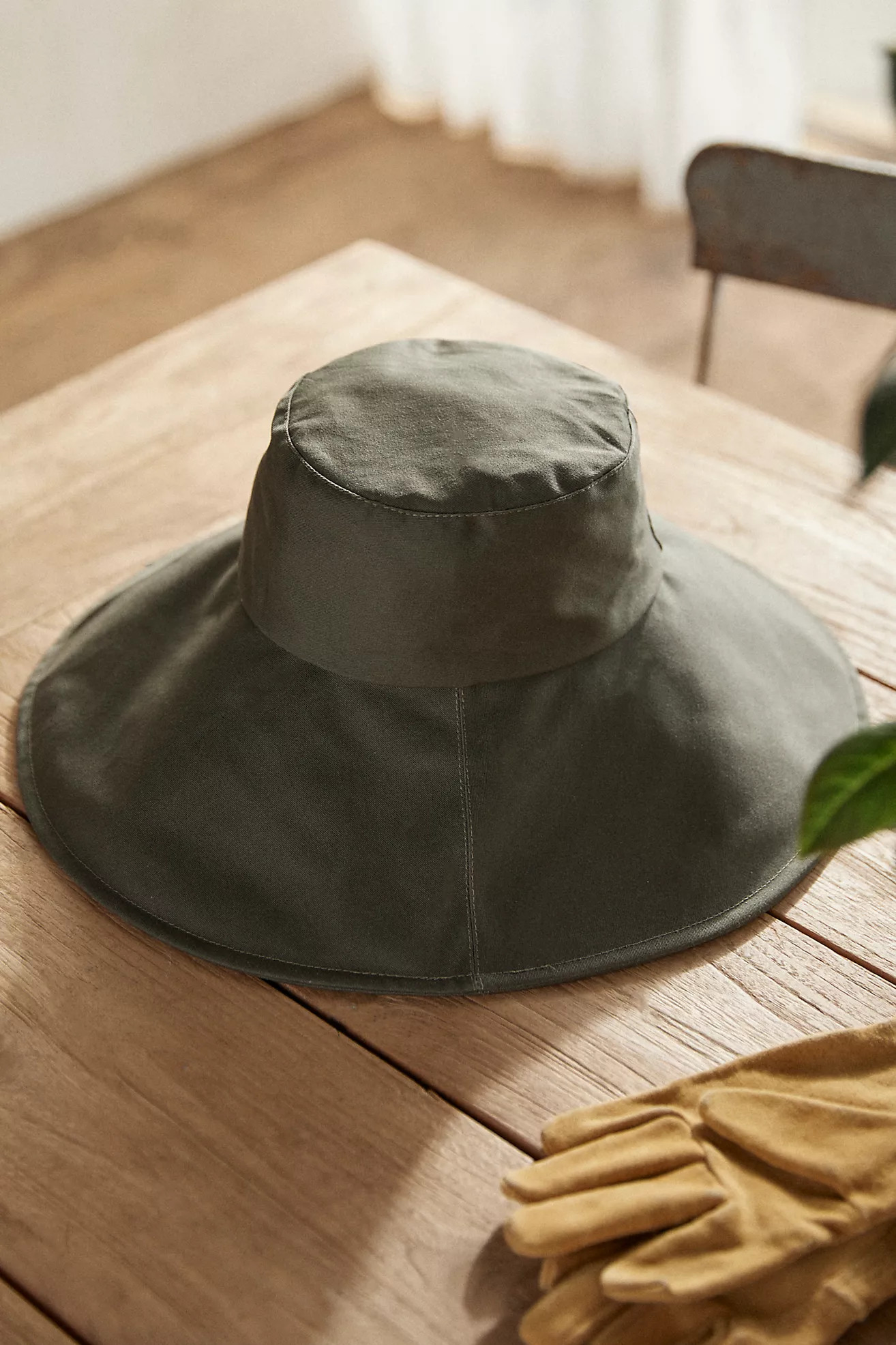 Packable Cotton Wide Brim Sun Hat | Anthropologie (US)