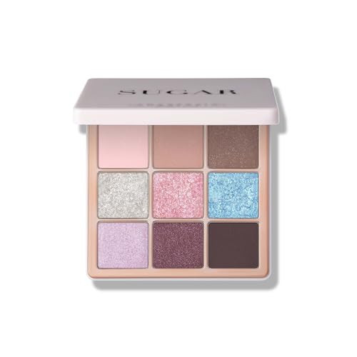 Anastasia Beverly Hills Mini Sugar Palette - High-Pigment Portable Artistry Palette featuring Luminous Matte and Icy Metallic Finishes | Amazon (US)
