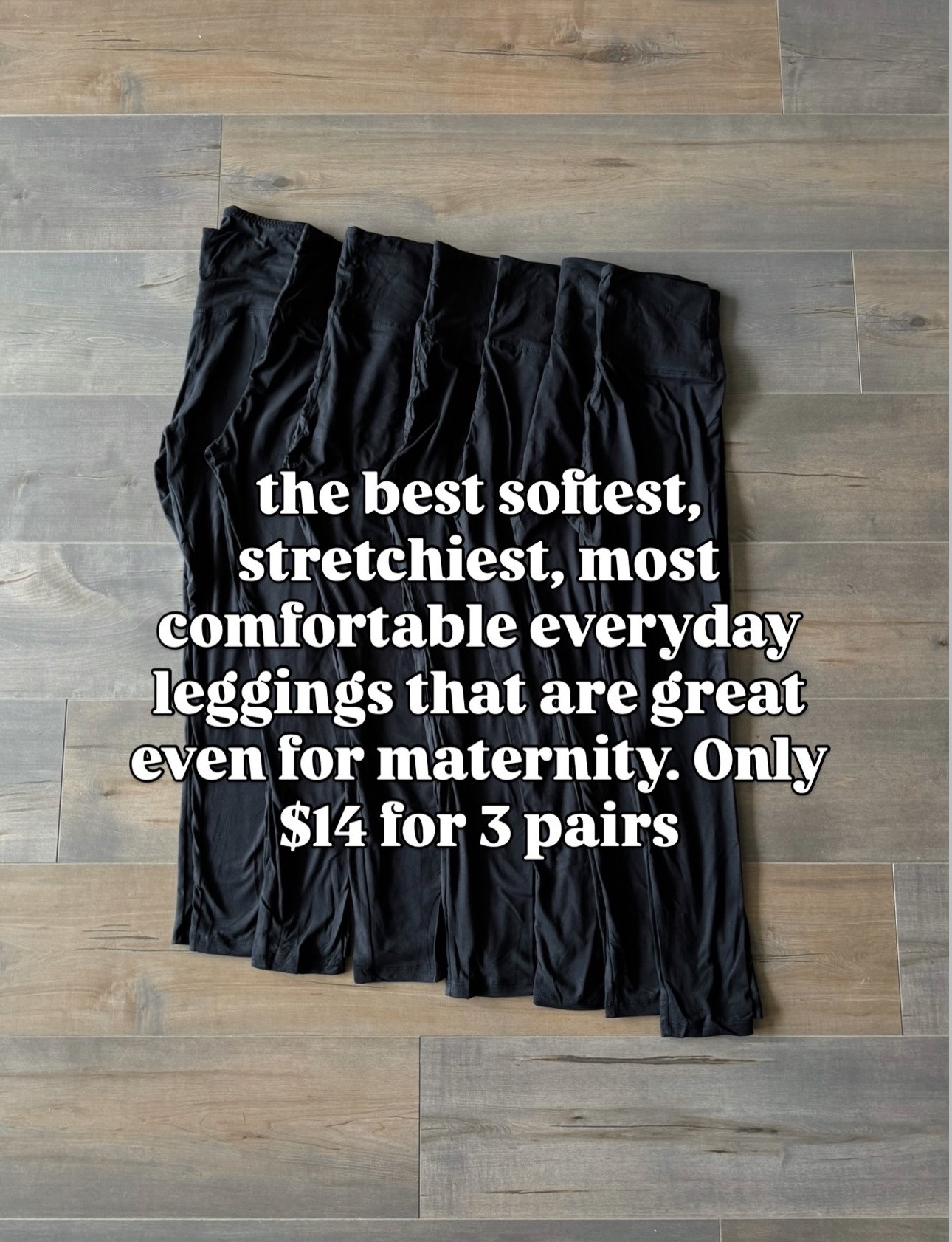 A go-to of mine! Amazon soft and stretchy leggings for everyday. Pack of 3 for $141

Amazon style, everyday leggings, essential, must-have, comfortable style, casual look, favorite Amazon finds. 

 #LTKootd
