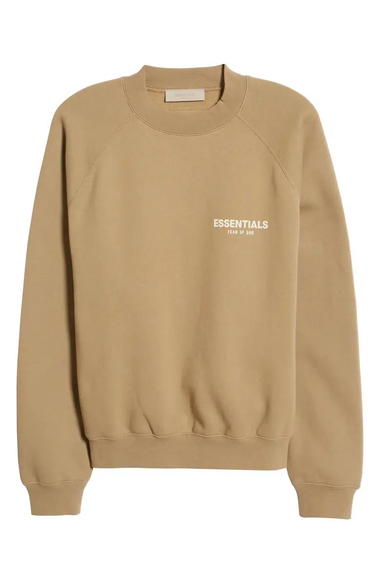 Fear of God Essentials Cotton Blend Crewneck Sweatshirt | Nordstrom | Nordstrom