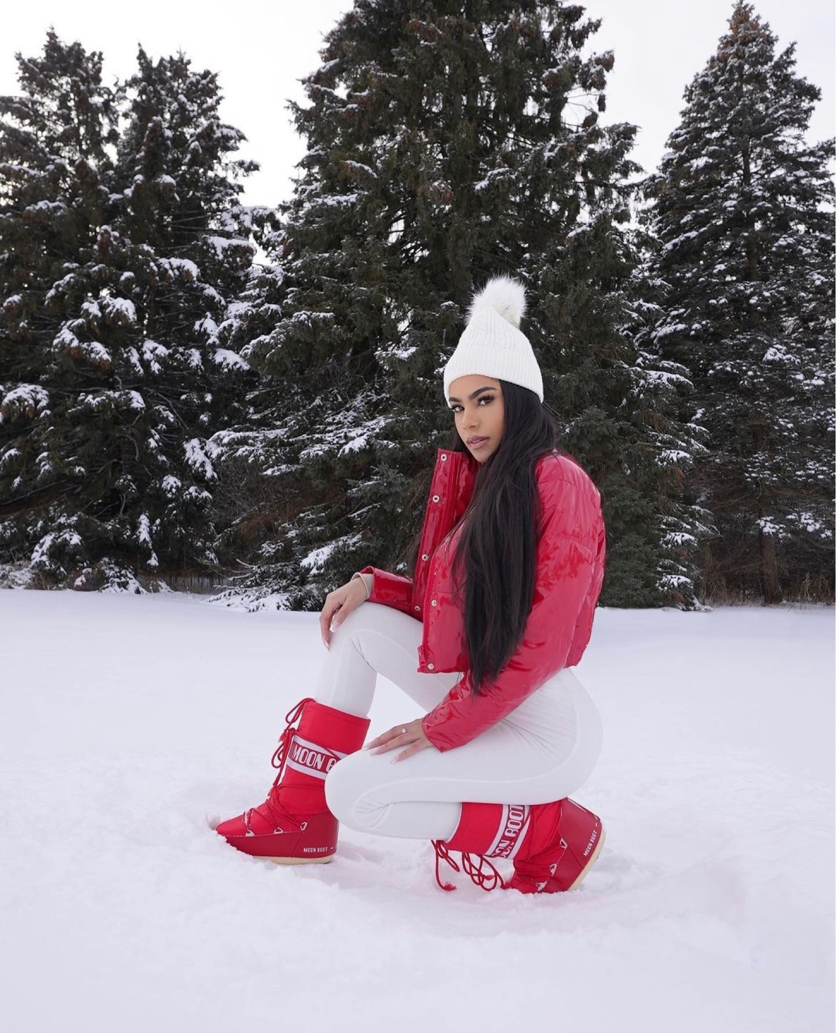 A winter outfit with a pop of red ♥️❄️🫧

#LTKHoliday #LTKSeasonal #LTKCyberWeek