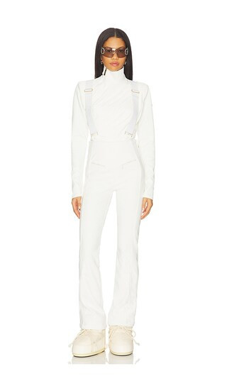 Goldbergh Fuego Ski Pant in Cream. - size 36 | Revolve Clothing (Global)