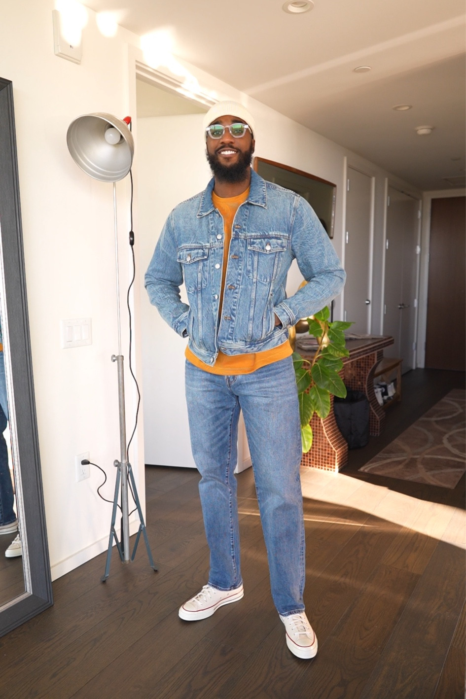 Thanksgiving Denim on Denim Outfit #7. Links to all items down below ⬇️!

#LTKMens #LTKStyleTip #LTKHoliday