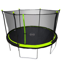 Click for more info about Bounce Pro 14ft Trampoline With Enclosure Combo - Walmart.com
