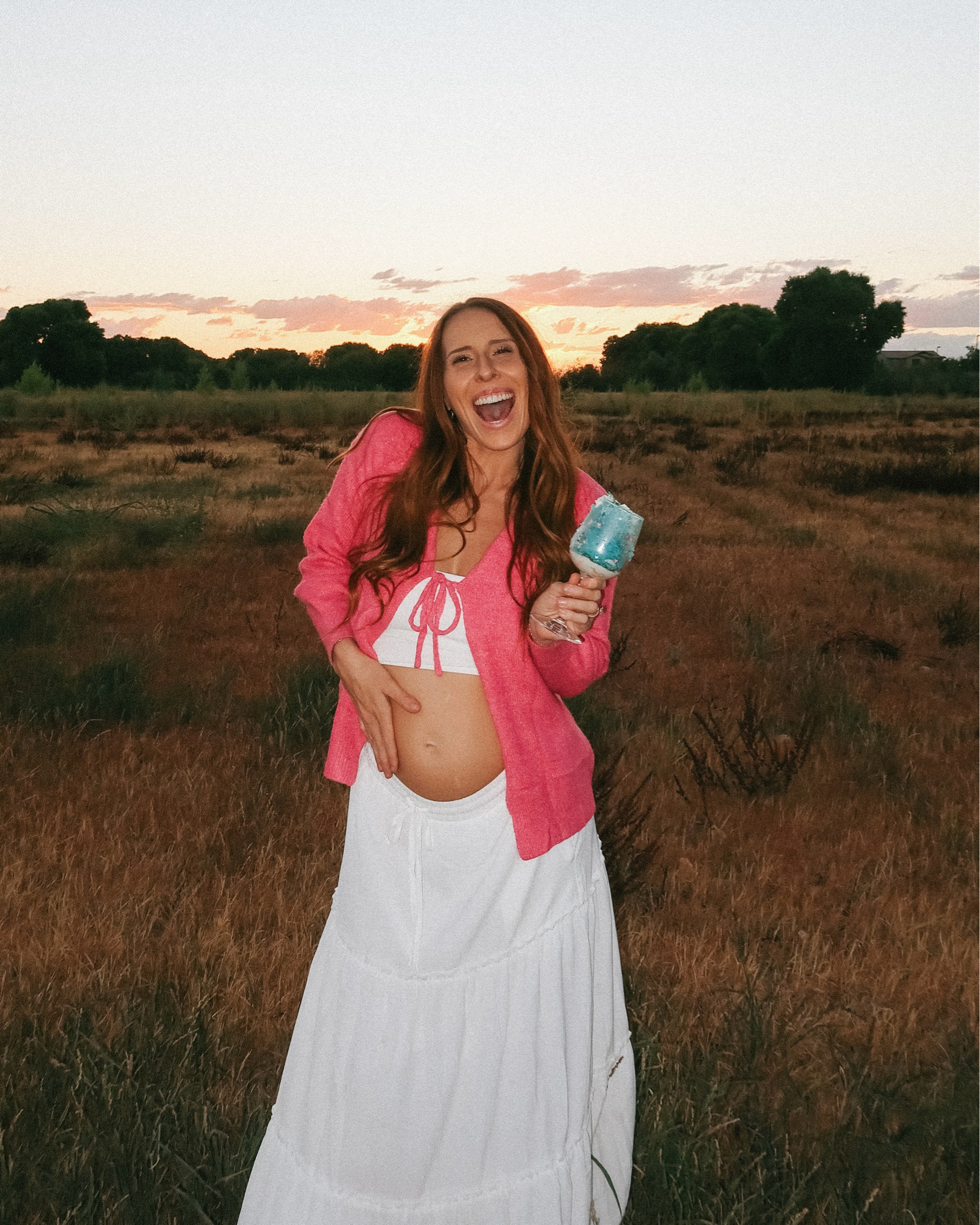 Gender reveal outfit :) 