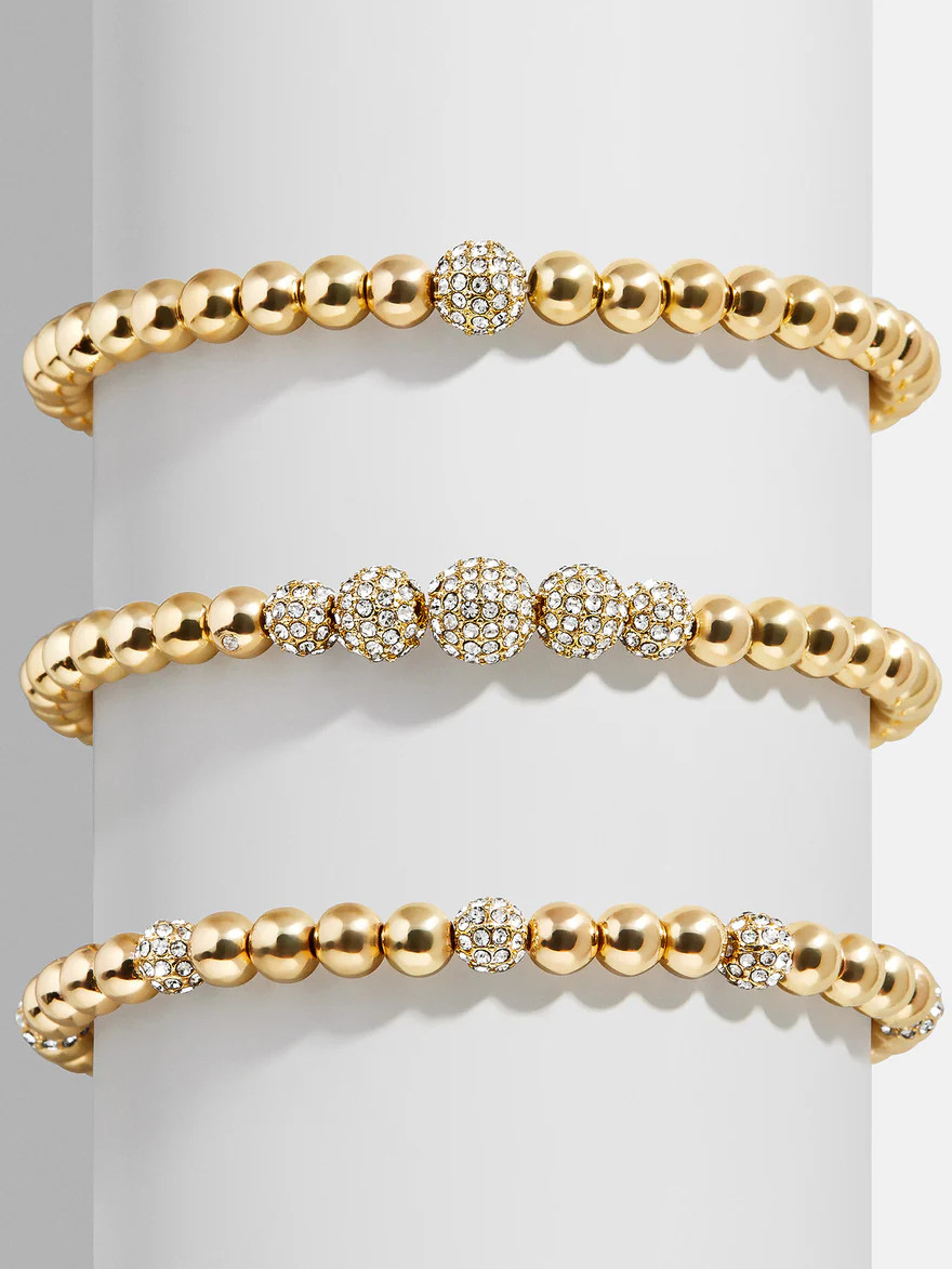 Repeating Initial Pisa Bracelet | BaubleBar