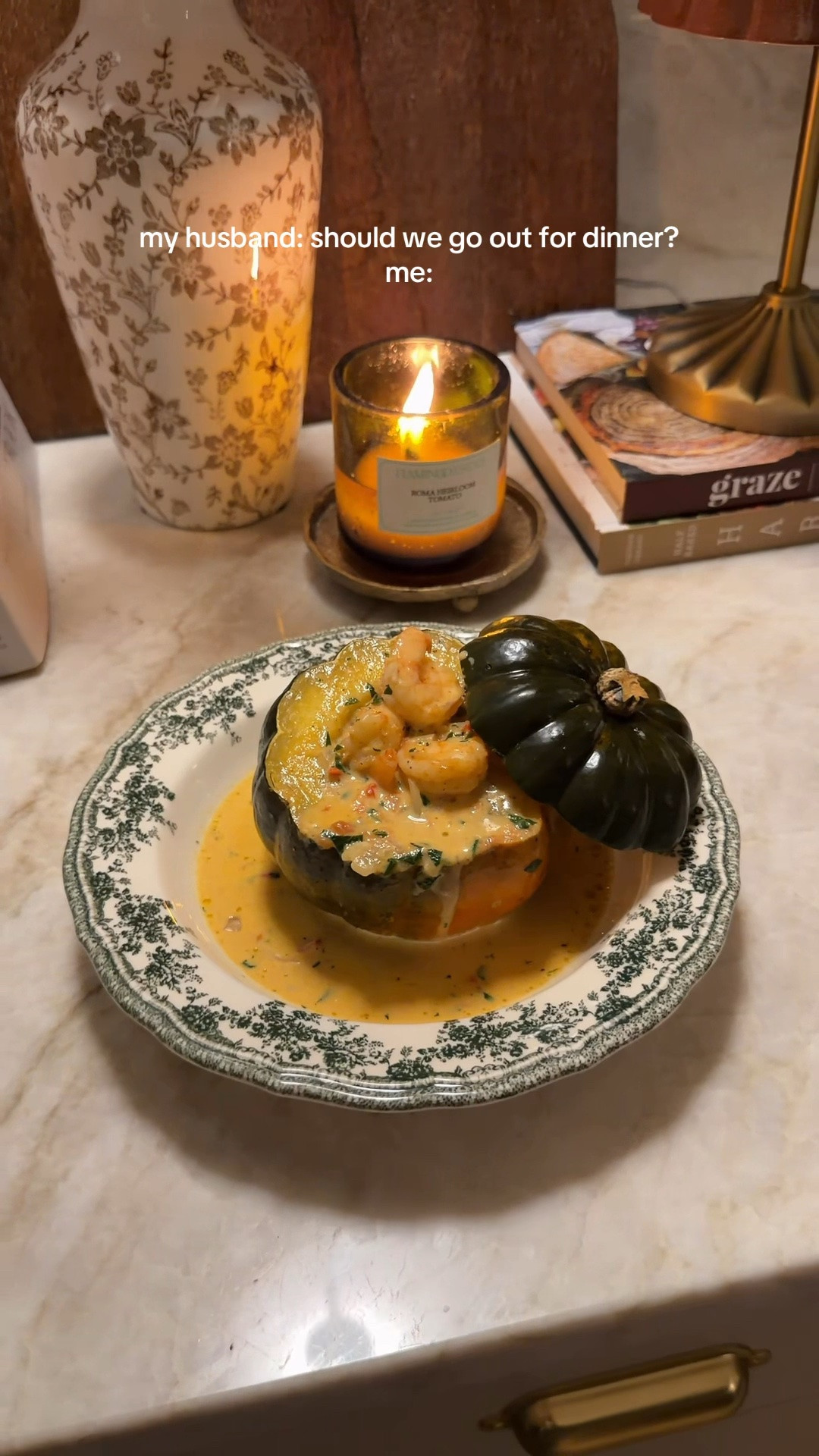 Cozy fall dinner and the best transitional dress!