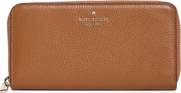 Kate Spade New York pebbled leather continental wallet | Nordstromrack | Nordstrom Rack