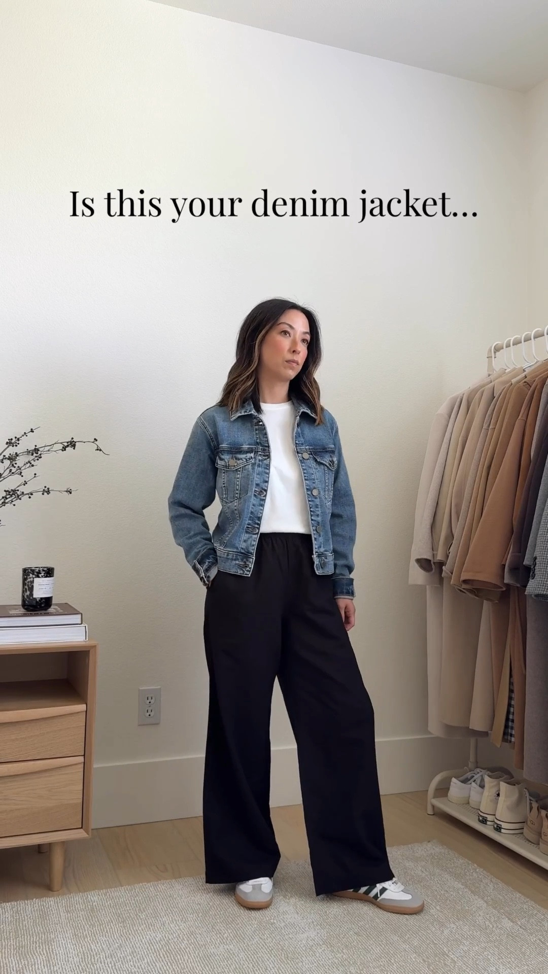A fitted, stretch denim jacket instantly dates your outfit. If you’re ready to update it, here’s what to look for:

- a drop shoulder
- more boxy than long
- roomy in the arms
- no stretch

Petite style, spring style, denim jacket, spring jackets 

#LTKSeasonal #LTKPetite