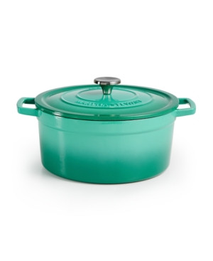Martha Stewart Collection Enameled Cast Iron Round 6-Qt. Dutch Oven, Created for Macy's | Macys (US)