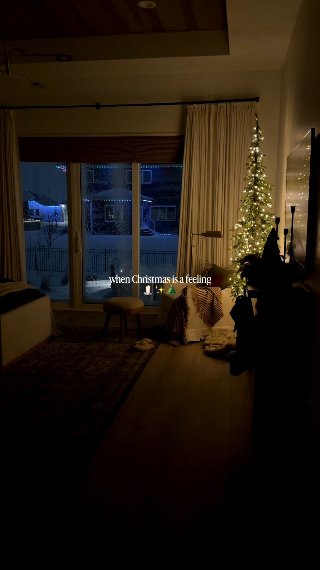 My favorite time of year. That magical, snowed in feeling 🥰

#christmastime #christmasmood #christmasaesthetic #holidaydecorating #bedroom #primarybedroom 

#LTKSeasonal #LTKHoliday #LTKHome