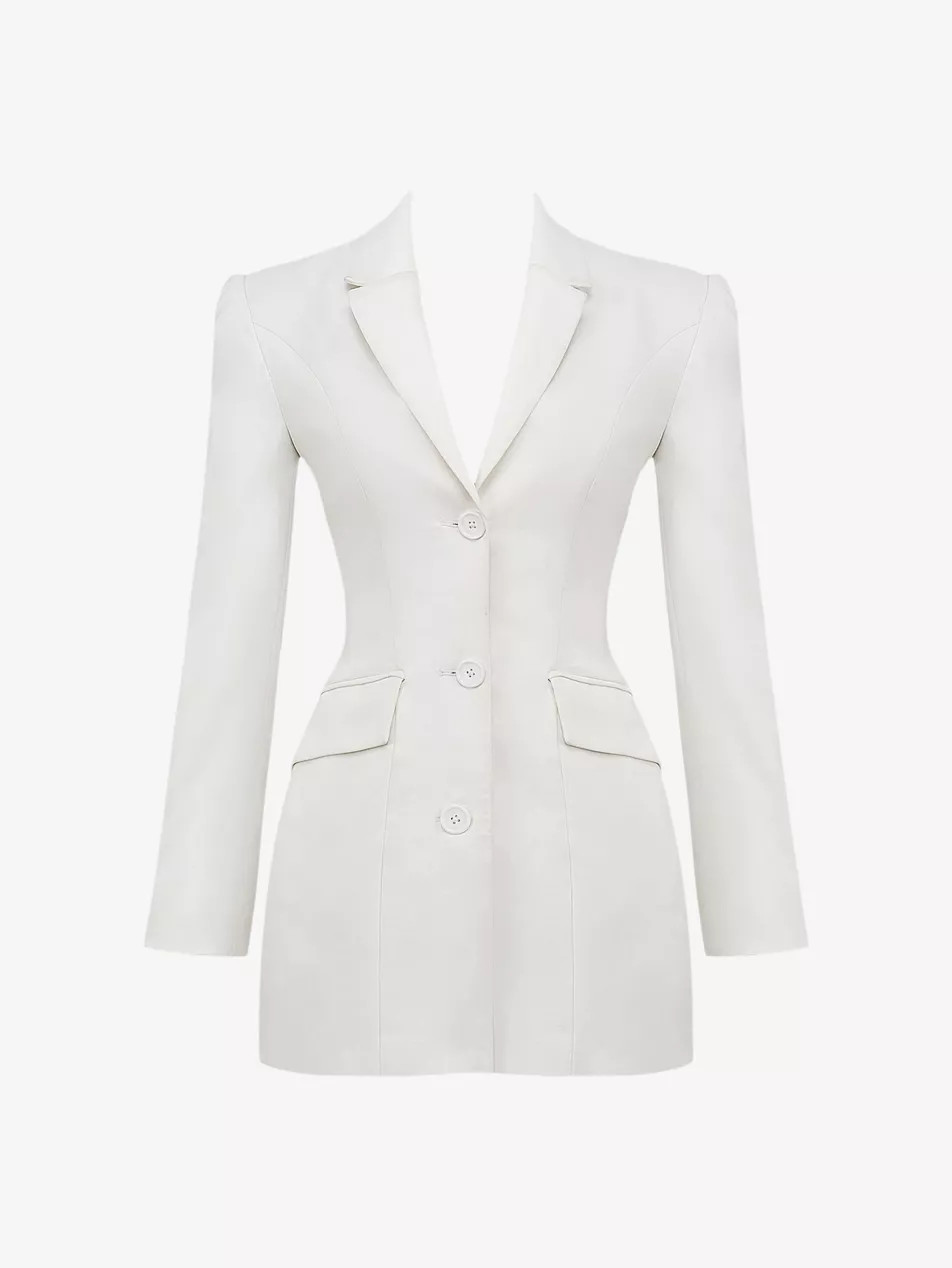 Amia woven blazer mini dress | Selfridges