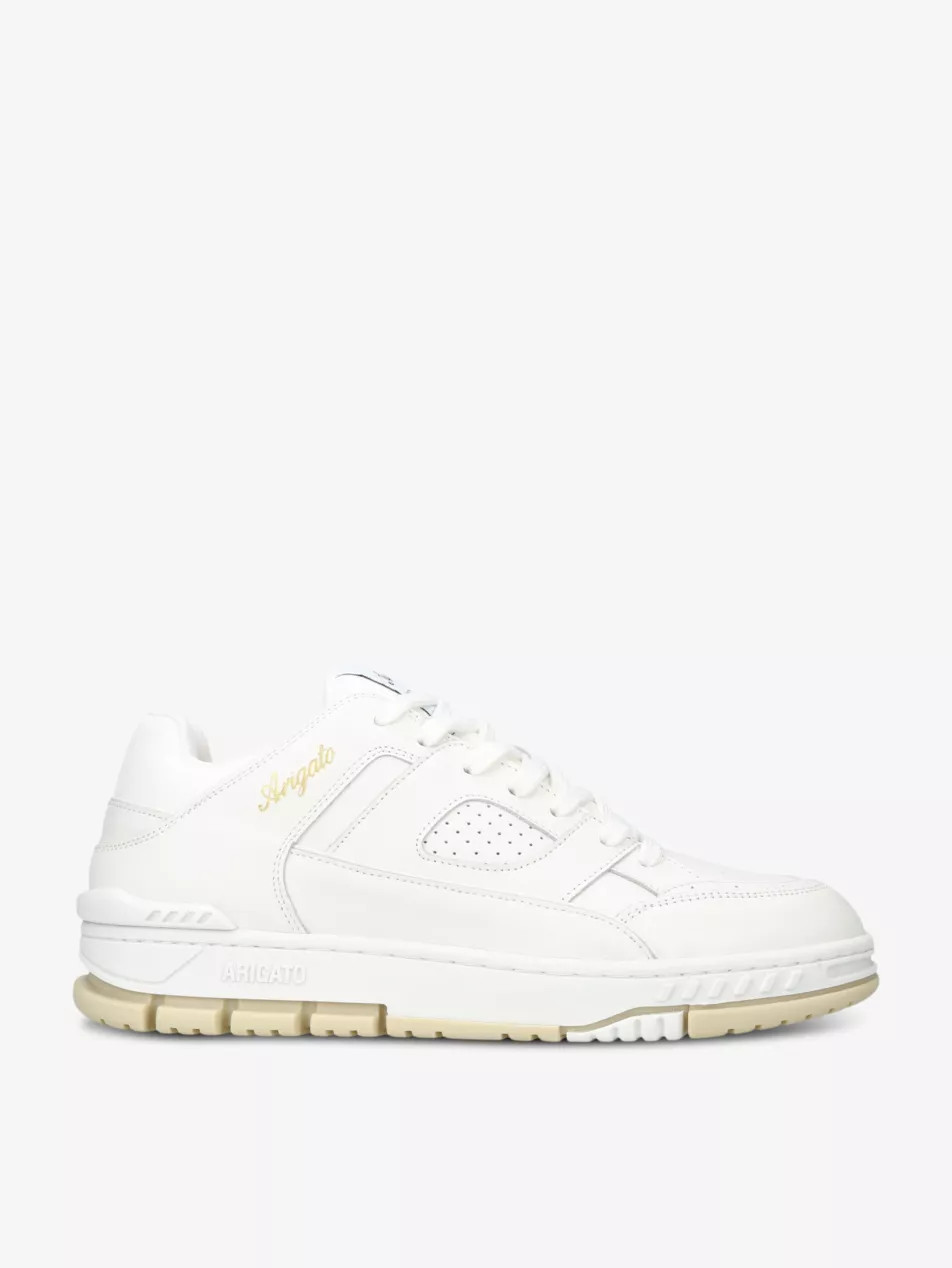 Area Low chunky-sole leather low-top trainers | Selfridges