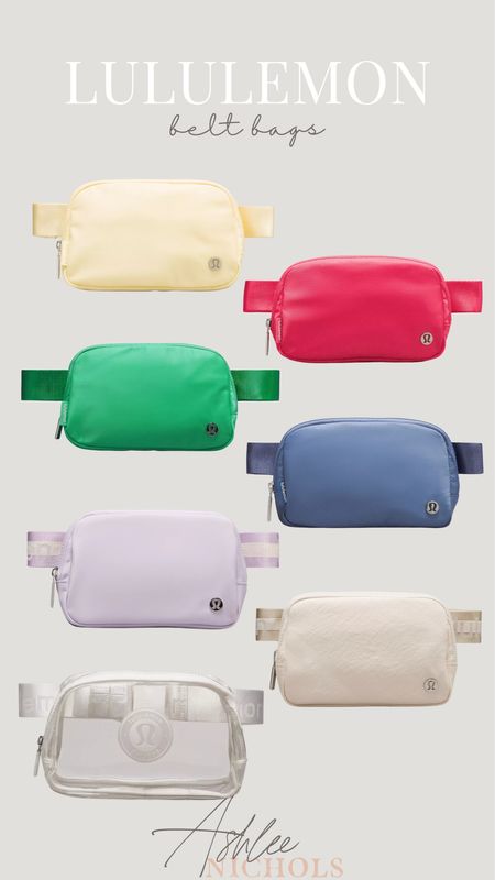 Lululemon belt bags! I’m loving these fun colors for the summer! Would be perfect paired with a Pilates outfit or athleisure outfit!

Lululemon, belt bags, summer belt bags,  summer style, lululemon belt bag, style, fashion

#LTKstyletip #LTKfindsunder50 #LTKfindsunder100