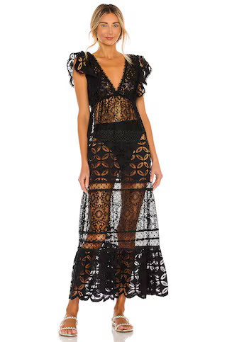 Waimari Nicole Dress in Ivory from Revolve.com | Revolve Clothing (Global)