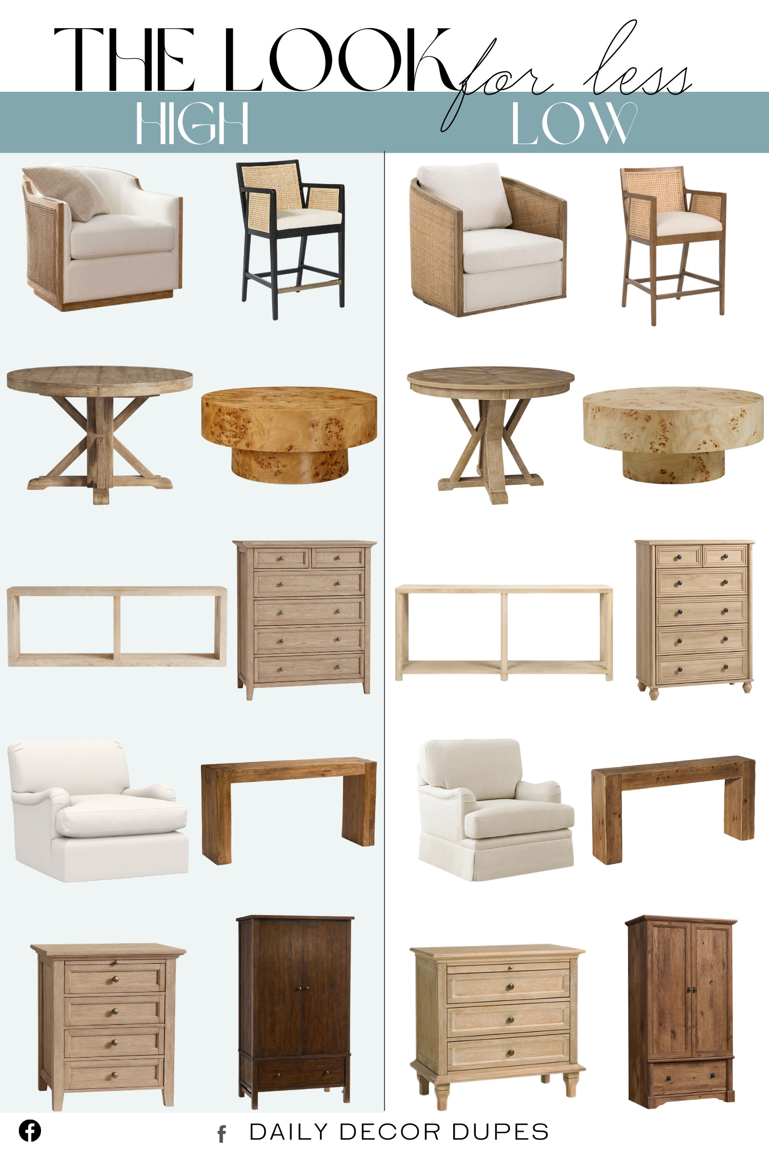 10 Pottery Barn Furniture Dupes. Pottery Barn Dupes for Less. 10 Budget-Friendly Pottery Barn Dupes. Designer-Inspired Pottery Barn Dupes. 10 High-Low Pottery Barn Furniture Picks. Affordable Pottery Barn Furniture Alternatives. 

Home more affordable option find copy cat similar look for less budget friendly affordable cheap cheaper beautiful pretty. Clearance sale coupon code discount code promo code luxury lookalike look a like Inspo inspiration inspired by idea ideas Love like these? I share multiple every day in my FB group.
#potterybarn #potterybarndupes #furnituredupes #furniturefinds #designerlookforless #homeinspo #modernhome #affordablefurniture 

 #LTKHome
