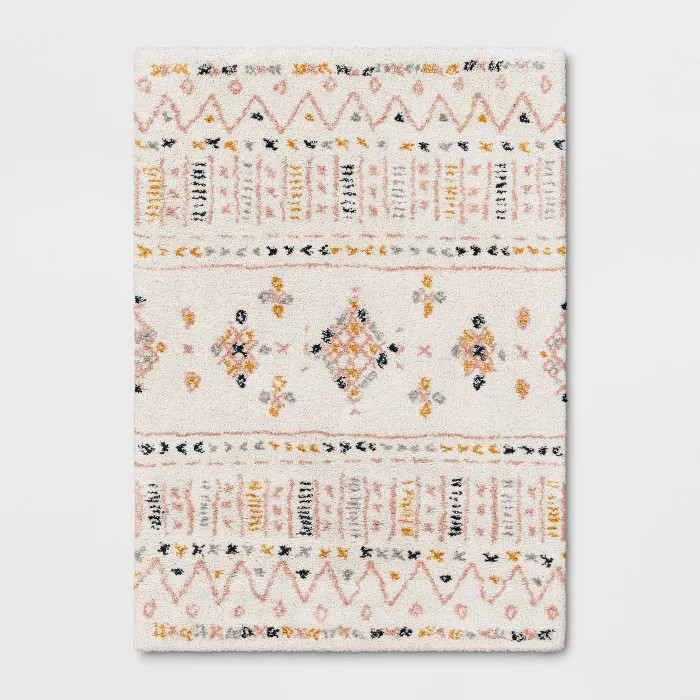 Geometric Area Rug Cream - Opalhouse™ | Target