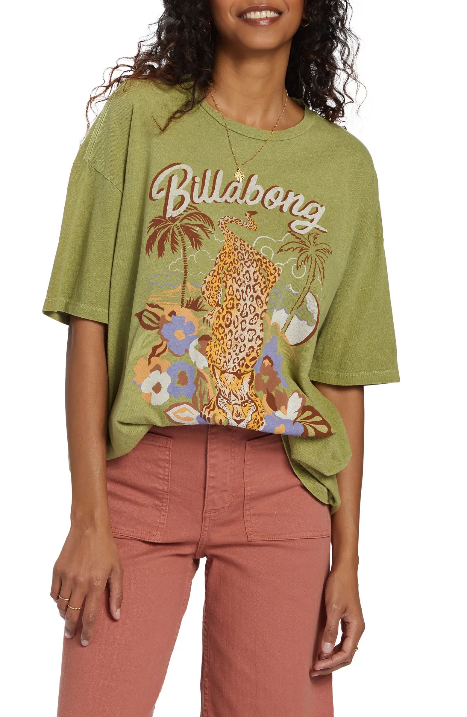 Cheetah Paradise Oversize Graphic T-Shirt | Nordstrom