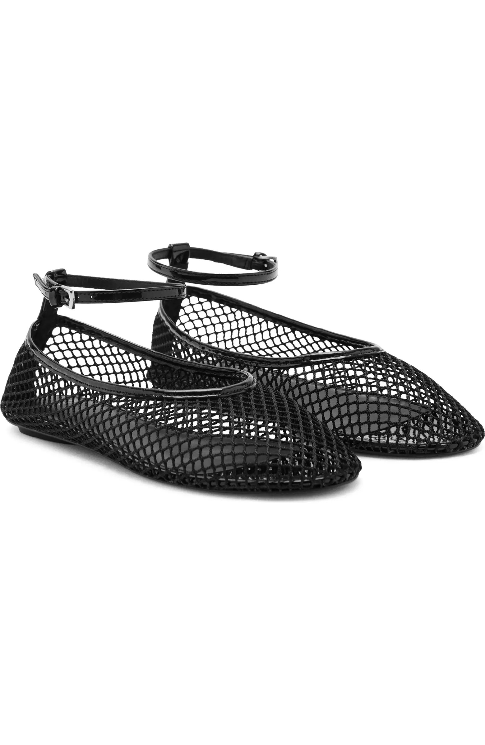 MANGO Ankle Strap Ballet Flat (Women) | Nordstrom | Nordstrom