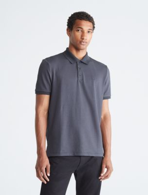 Canvas Jacquard Polo Shirt | Calvin Klein | Calvin Klein (US)