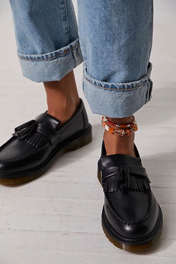 Dr. Martens Adrian Loafers by Dr. Martens at Free People, Black, US 9 | Free People (UK)