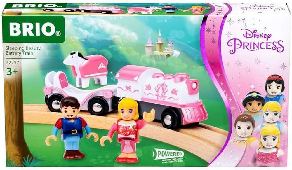 BRIO Disney Princess - 32257 Sleeping Beauty Battery Train | Delightful Toy Train Set for Kids | ... | Amazon (US)