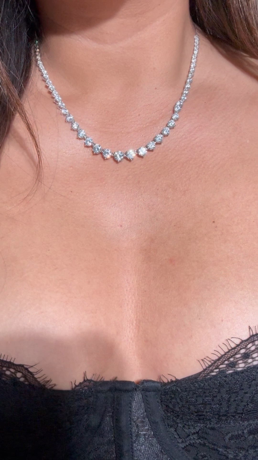 Brilliance cut tennis necklace on sale !! This one is by Michael kors and it has a 2 inch extender 

#LTKGiftGuide #LTKCyberWeek #LTKHoliday