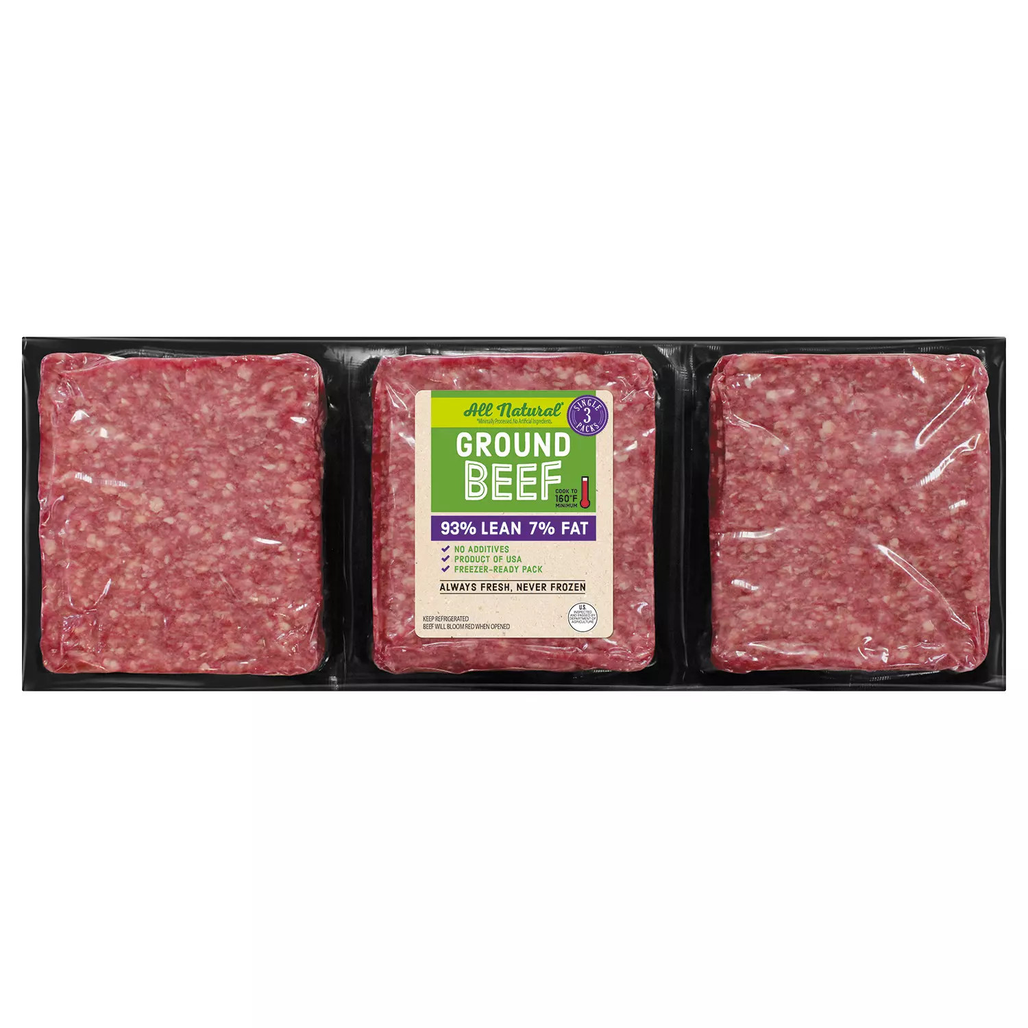 93%/7% Ground Beef, Case (priced per pound) | Sam's Club